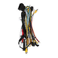 Штатний комплект перехідна рамка з проведенням Lesko 9" Audi A4 2009-2016 (повна комплектація) CAN-BUS 2 шт., фото 3