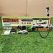 Акумуляторна коса Procraft PTA40 (без АКБ та ЗП) велосипедна ручка. Тример для скошування трави, фото 2