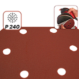 Шліфувальний круг Profter P-240 Липучка (225 мм), фото 5