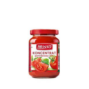 Томатний концентрат (помідор) паста Mosso Concentrat 30%, 200 г