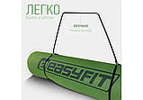 Килимок для йоги та фітнесу EasyFit EF-1924-GNBK, протиковзкий, Зелений, 183×61×0,6 см, TPE, фото 5