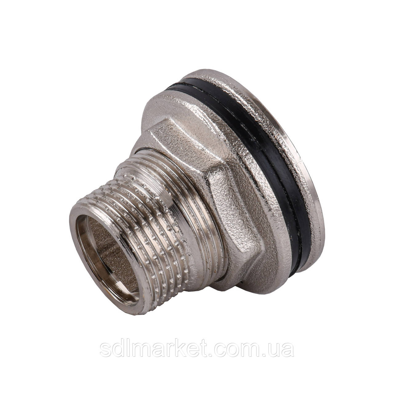 Врізка в бак 3/4| Н нікельоване посилене NO304R OPTIMUM