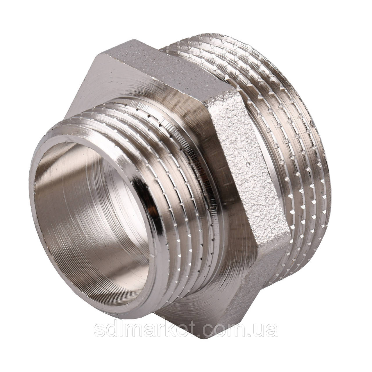 Ніпель редукційний 1 1/4| х1 | ЗЗ нікельований NN652S OPTIMUM