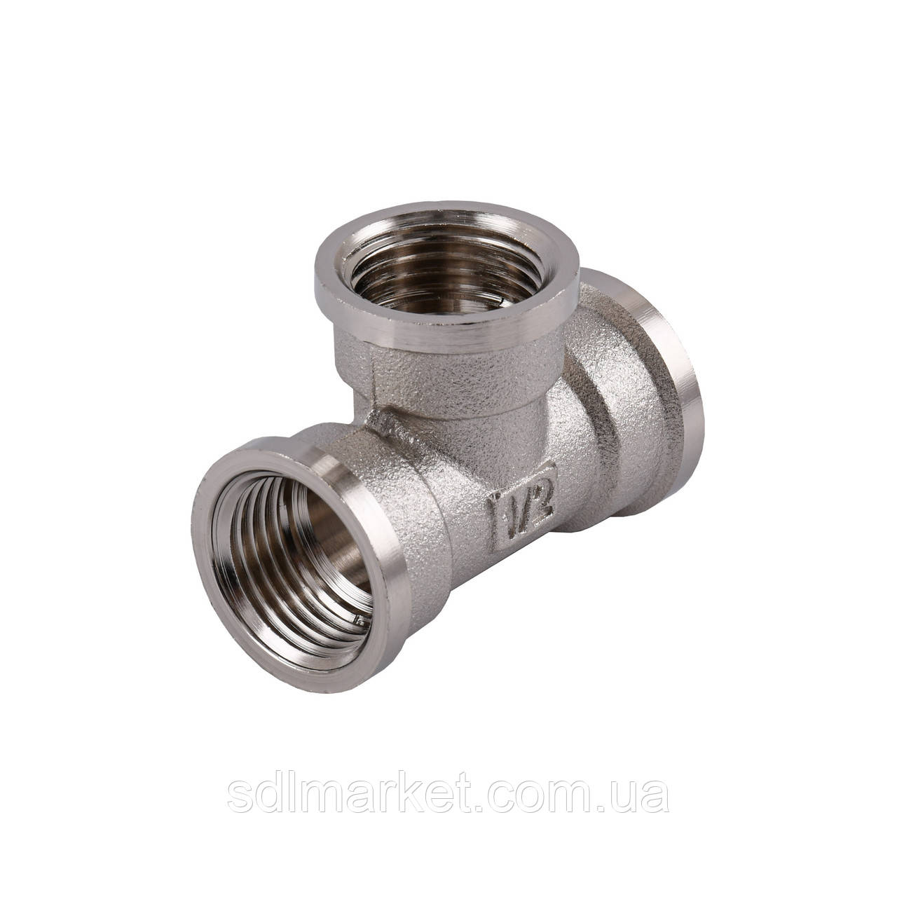 Трійник 1/2" ВВ нікельований NT331S OPTIMUM