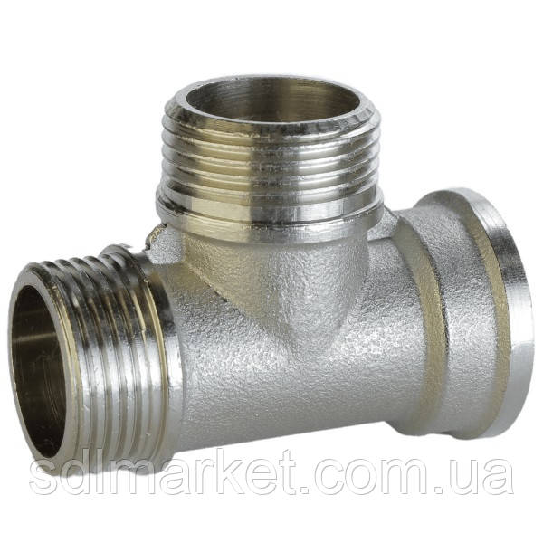 Трійник 3/4| ВН нікельований NT445S OPTIMUM