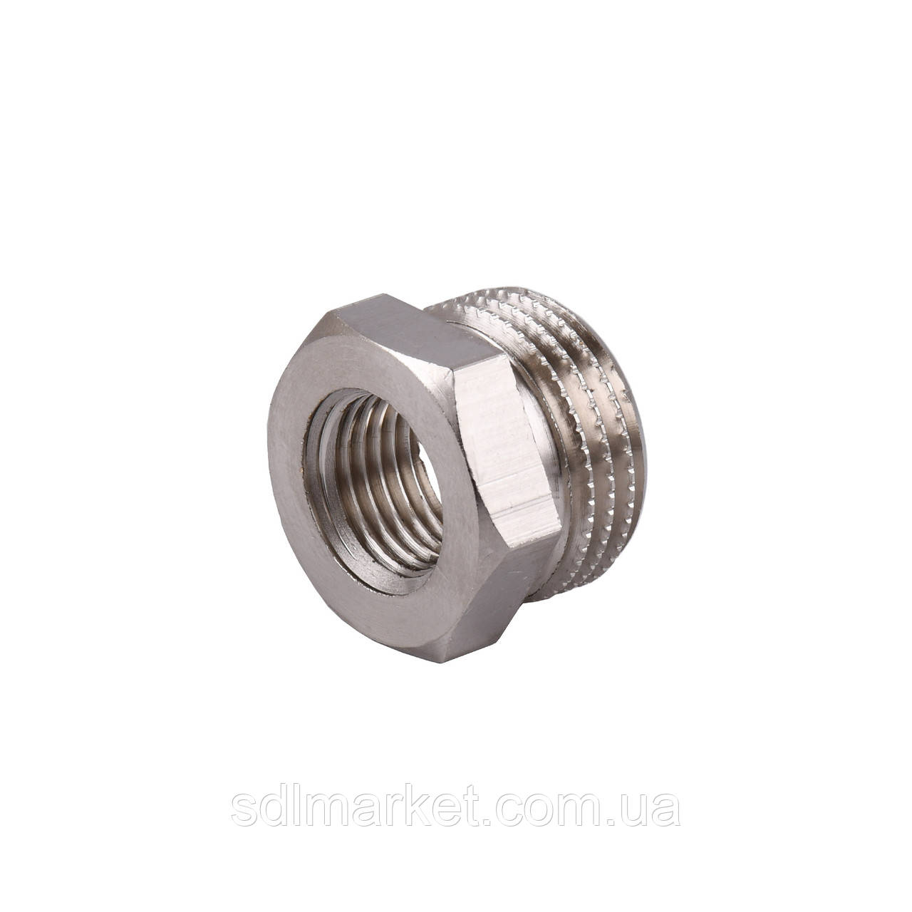 Футорка 1/2"х1/4" НВ нікельована (манометр) NF313S OPTIMUM