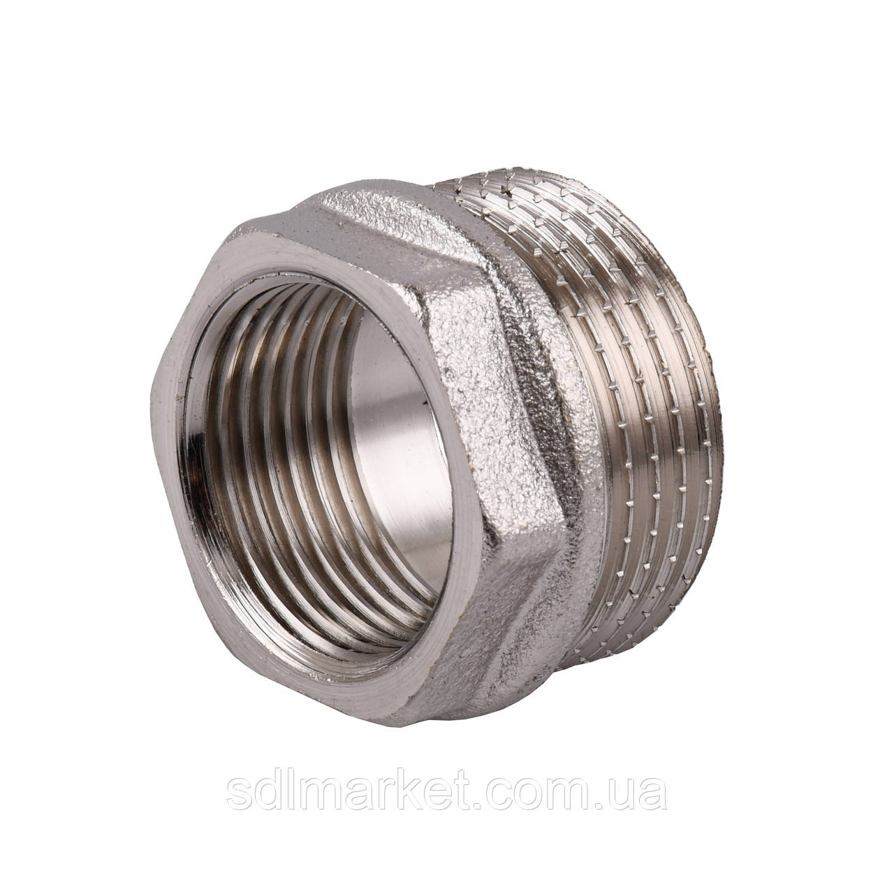 Футорка 1| х3/4" НВ нікельована NF543S OPTIMUM