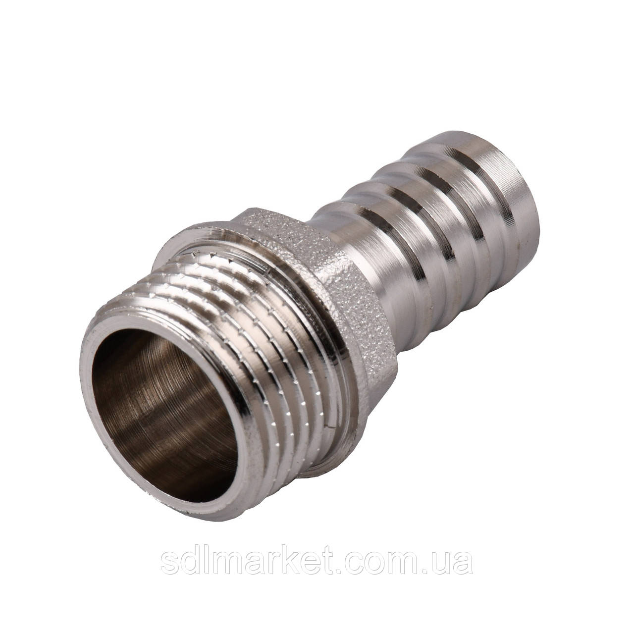 Штуцер 1/2"Н 14 мм нікельований NU3G2S OPTIMUM