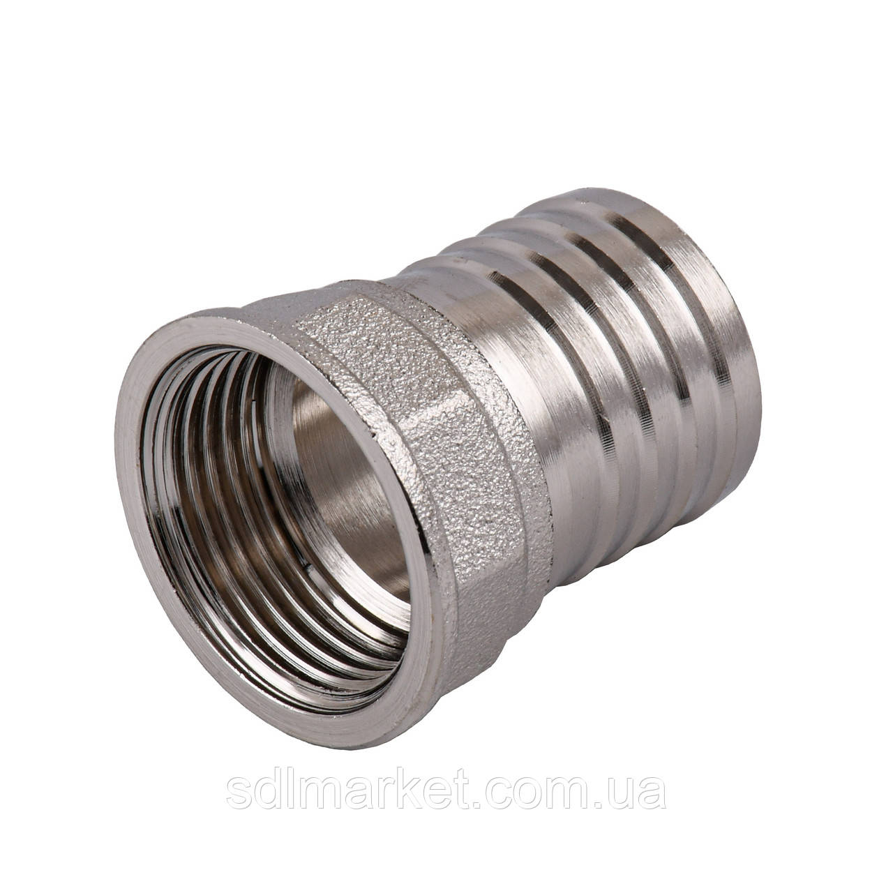 Штуцер 3/4" В 25 мм нікельований NU4L1S OPTIMUM