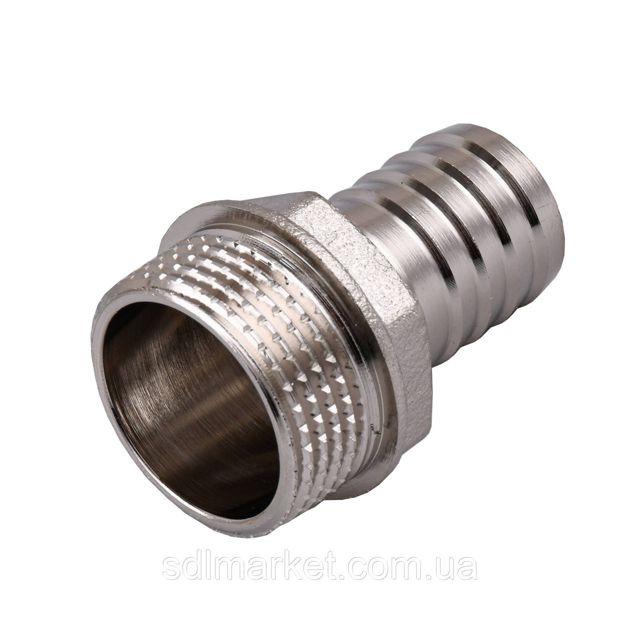 Штуцер 3/4"Н 18 мм нікельований NU4I2S OPTIMUM