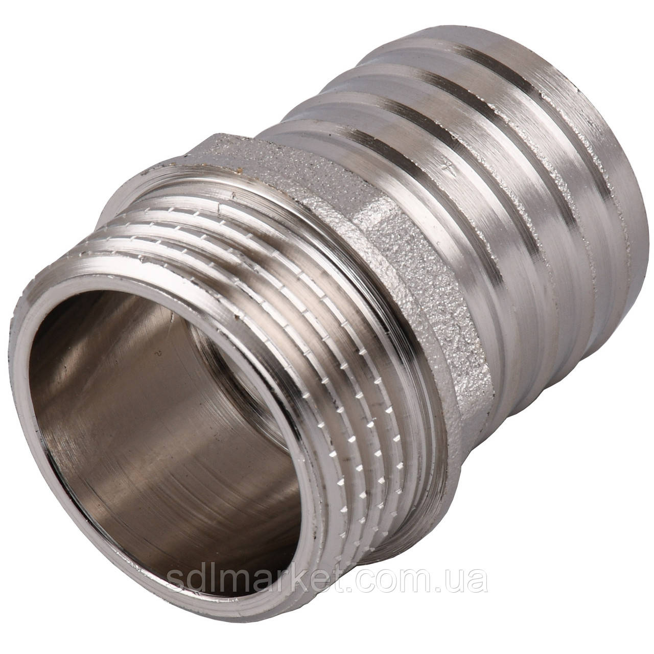 Штуцер 1" Н 30 мм нікельований NU5O2S OPTIMUM