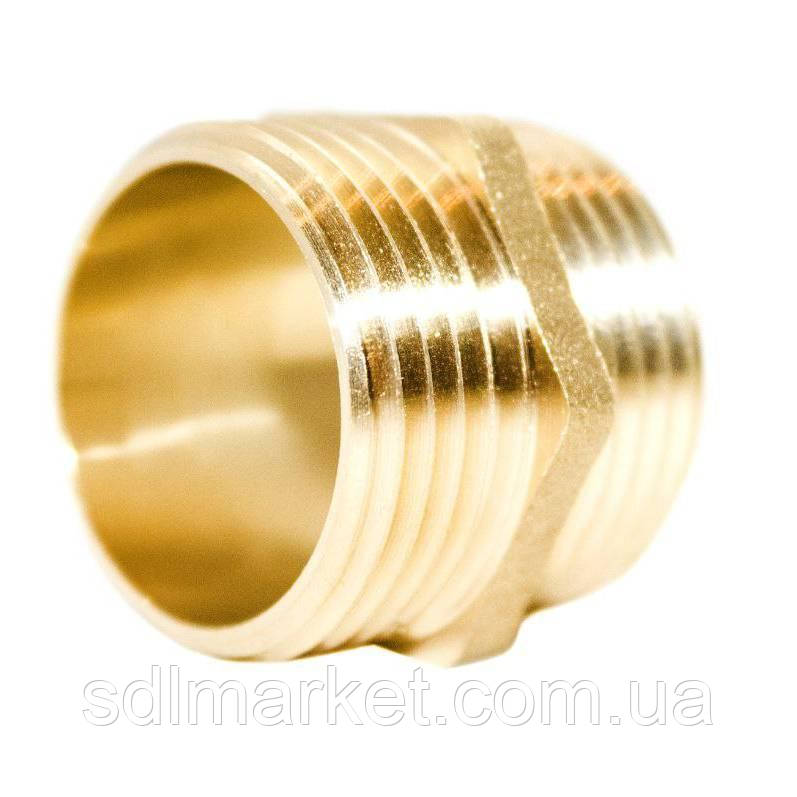 Ніпель 1 | Н латунний LN552S OPTIMUM