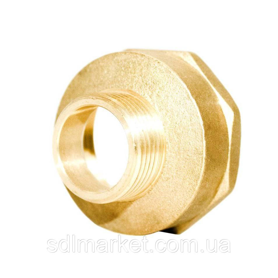 Перехідник редукційний 1"х1/2" ВН латунний LI533S OPTIMUM