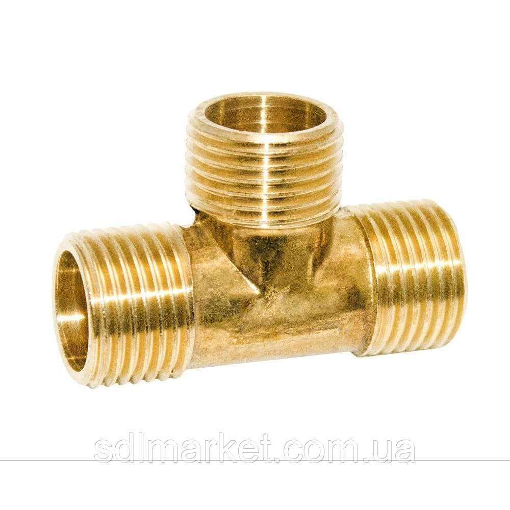 Трійник 1/2 | ННН латунний LT332S OPTIMUM