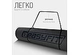 Килимок для йоги та фітнесу EasyFit EF-1924-BV, протиковзкий, Чорний, 183×61×0,6 см, TPE, фото 8