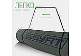Килимок для йоги та фітнесу EasyFit EF-1924-BG, протиковзкий, Чорний, 183×61×0,6 см, TPE, фото 8