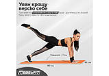 Килимок для йоги та фітнесу EasyFit EF-1919-OR, протиковзкий, Помаранчевий, 180×61×1 см, NBR, легкий, фото 6