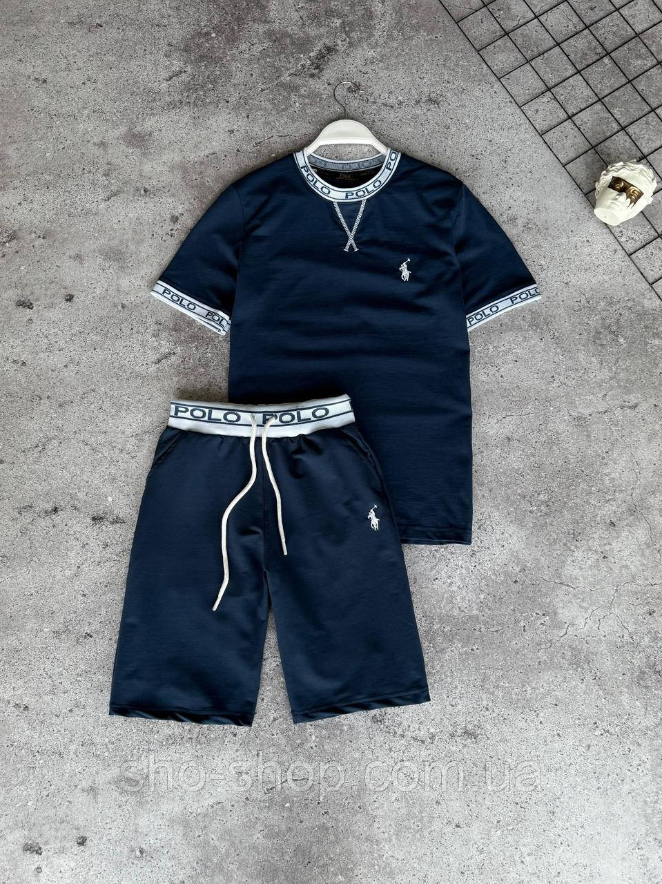 Мужской летний комплект Polo чоловічій літній костюм Polo Турция, фото 1