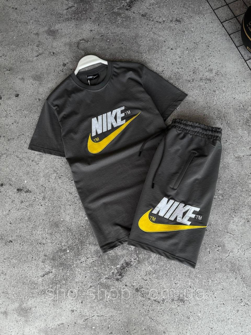 Мужской летний комплект Nike чоловічій літній костюм Nike Турция, фото 1