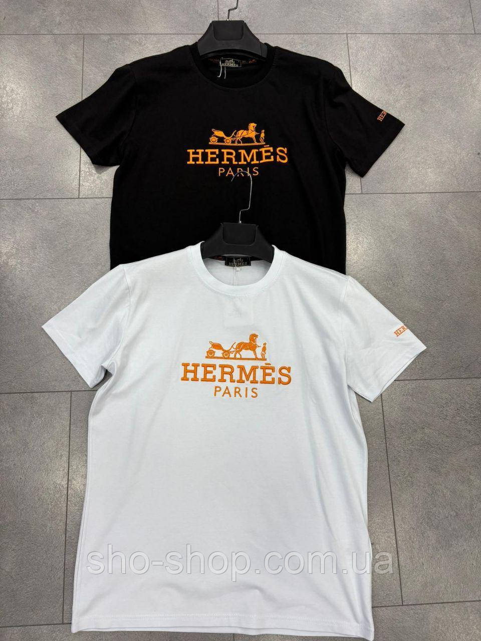 Футболка Hermes TShHn006 чоловіча футболка HERMES Туреччина, фото 1