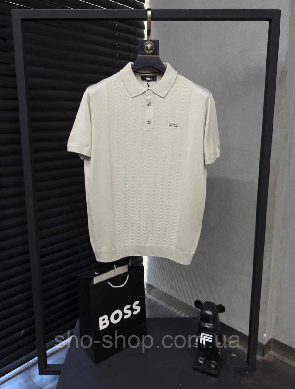 Поло HUGO BOSS TShHBn057 чоловіча футболка Hugo Boss Туреччина, фото 1