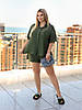 Костюм жіночий шорти і сорочка "Costa" | Норма і батал, фото 7