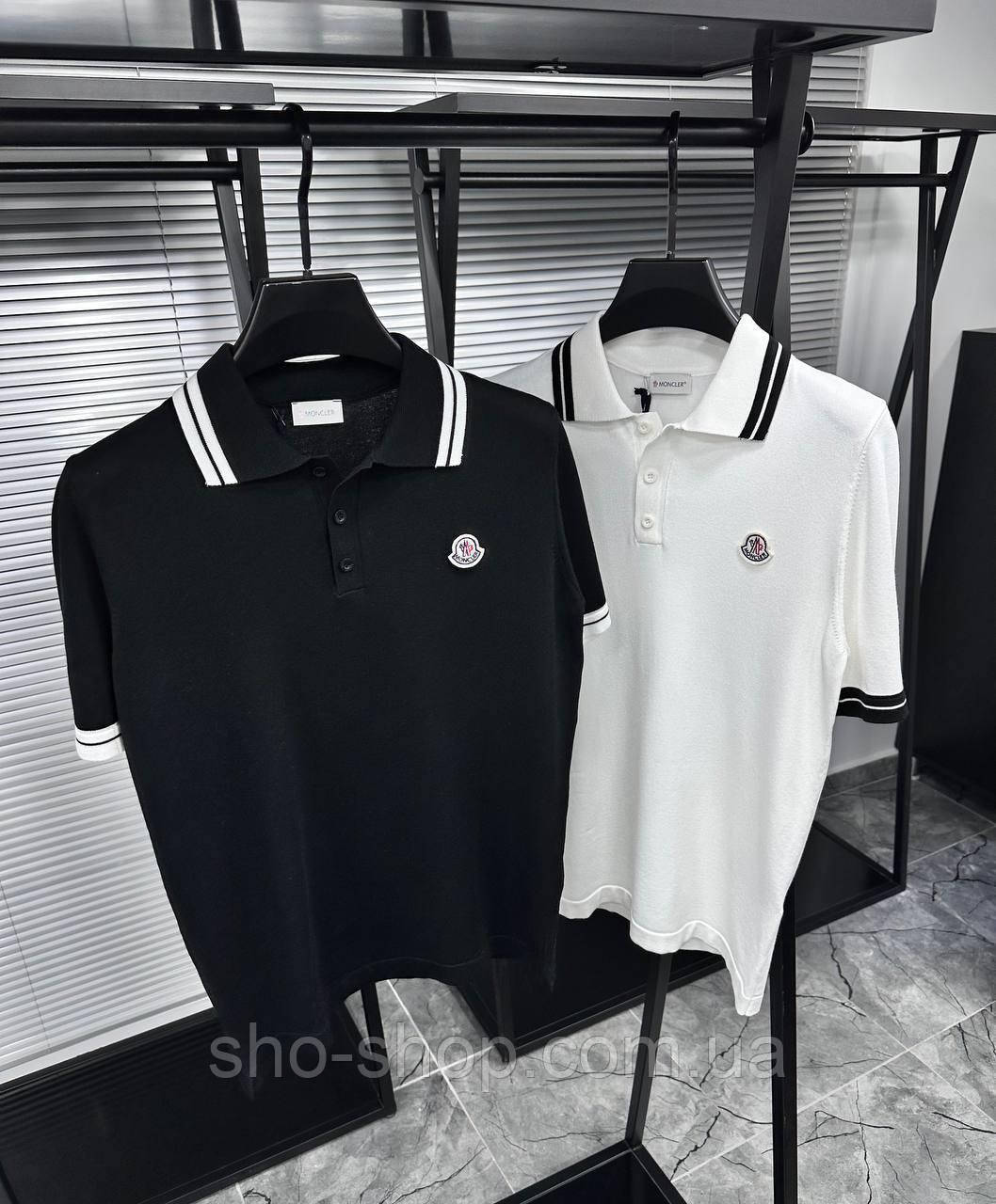 Поло MONCLER TShMCR007 чоловіча футболка Moncler Туреччина, фото 1