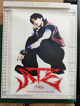 Наліпка для одягу "Корейський виконавець" розмір А4 Код/Артикул А5