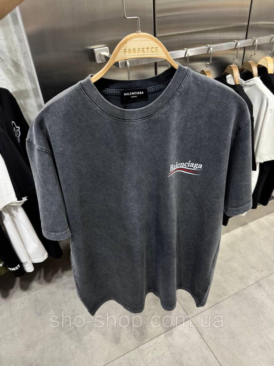 Футболка BALENCIAGA LUX TShBGn33 чоловіча футболка Balenciaga Туреччина, фото 1