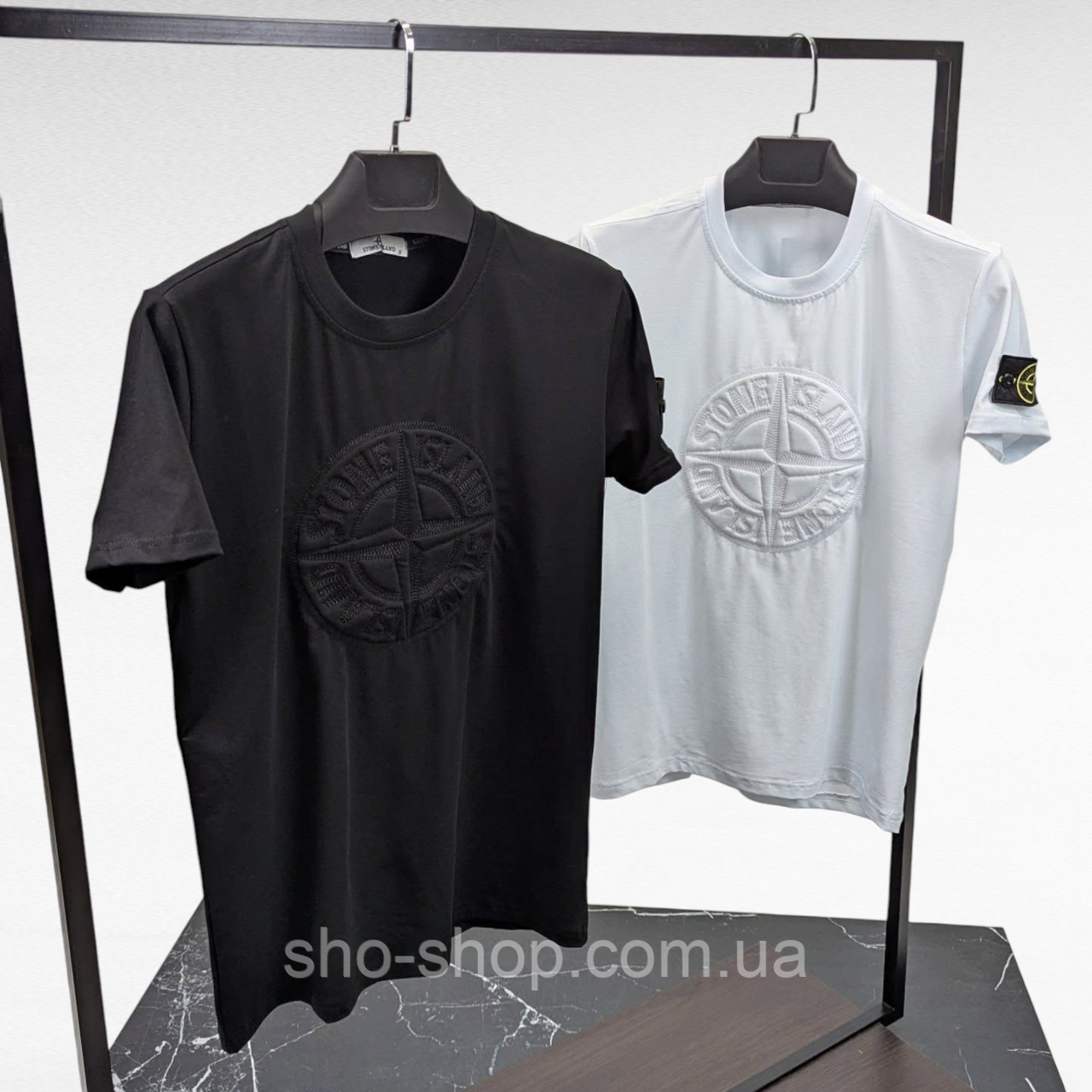 Футболка STONE ISLAND TShSI017 чоловіча футболка Stone Island Туреччина, фото 1