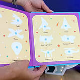 Книжка логічна WToys 10 ст транспорт картки на липучках сортер водна розмальовка маркер 23,5*22*1см (55049), фото 3