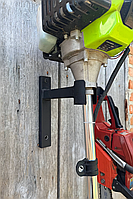 Кронштейн тримач для фіксації зберігання мотокоси тримера та садової техніки настінний універсальний