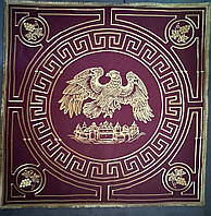 Орелець церковний вишитий на габардині 70х70 см