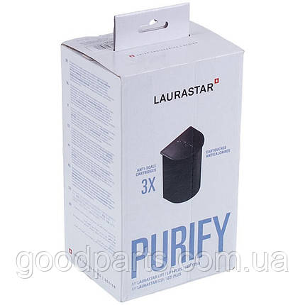 Фільтруючі картриджі від накипу (3 шт) 5027800525 для парогенератора Laurastar, фото 1