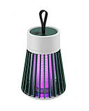 Антимоскітна лампа-пастка від комарів USB акумуляторна — ліхтар-світильник Electronic Shock 20 м², фото 5