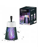 Антимоскітна лампа-пастка від комарів USB акумуляторна — ліхтар-світильник Electronic Shock 20 м², фото 6