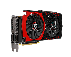 Відеокарта PCIe Nvidia GeForce GTX 970 4GB MSI GTX970 GAMING 4GB 1*HDMI 1*DP 2*DVI бу