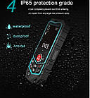 Лазерний далекомір Mileseey R2 40м з 2 дюймовим чорно-білим дисплеєм, вбудованим курвіметром, NI-MH батареї, фото 8