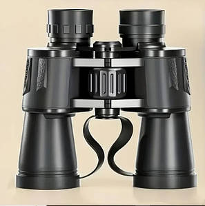 Професійний бінокль Shikong 10x50 - ABS корпус, центральне фокусування, високо чіткий для подорожей