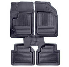 Килимки салону гумові LANOS/AVEO з перемичкою (5 шт.)