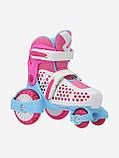 Роликові ковзани дитячі розсувні для дівчаток Reaction, фото 2