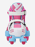 Роликові ковзани дитячі розсувні для дівчаток Reaction, фото 3