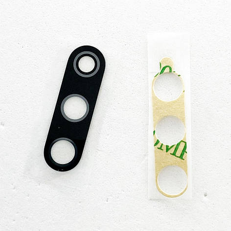 Скло камери Xiaomi Mi A3 M1906F9SH, M1906F9SI, чорне, фото 1