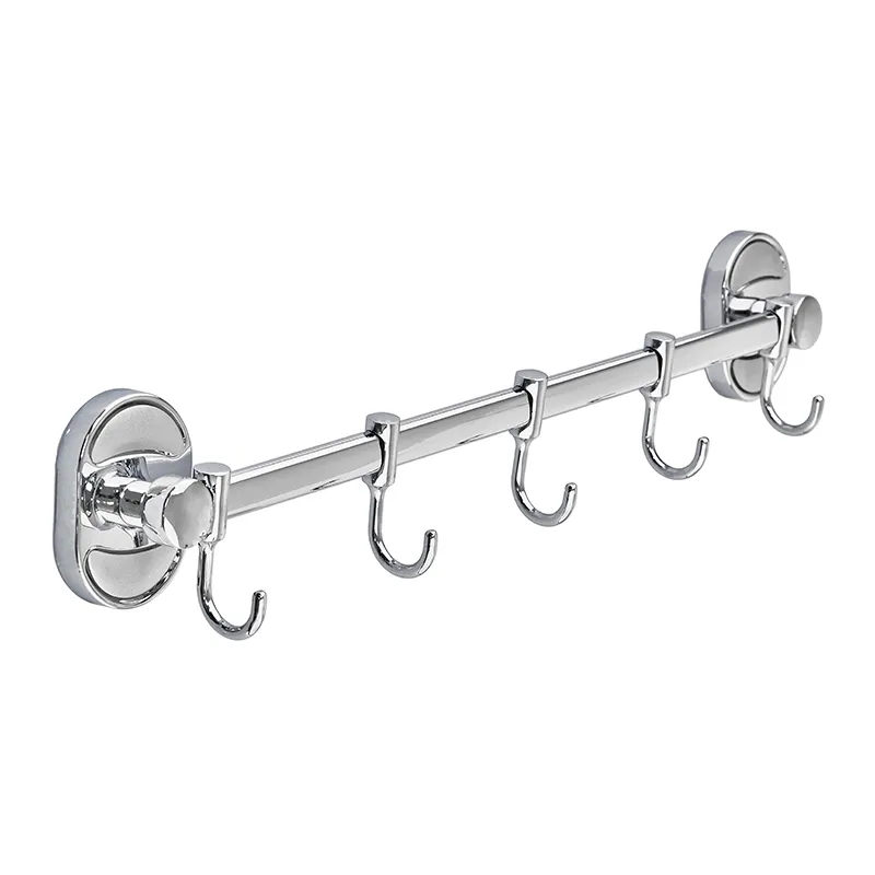 Планка з 5 рухомими гачками Zerix AFB-0115-5 (ZX5053), фото 1