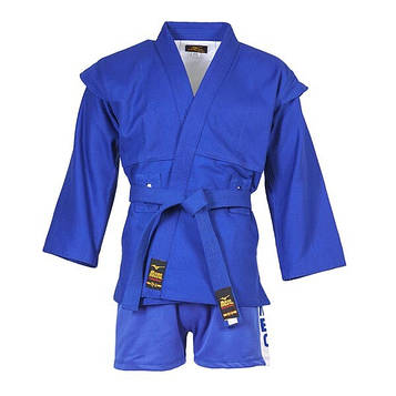 Кімоно для самбо (Самбівка) Mizuno 140-190см синій SVB-58BL         1 (зріст 140)