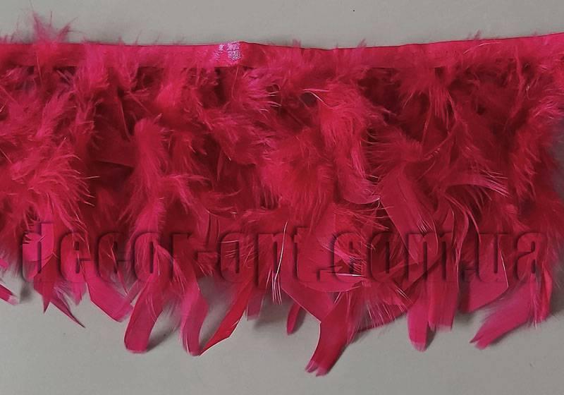 Перо-спідниця бордова 11-16 см/45-48см