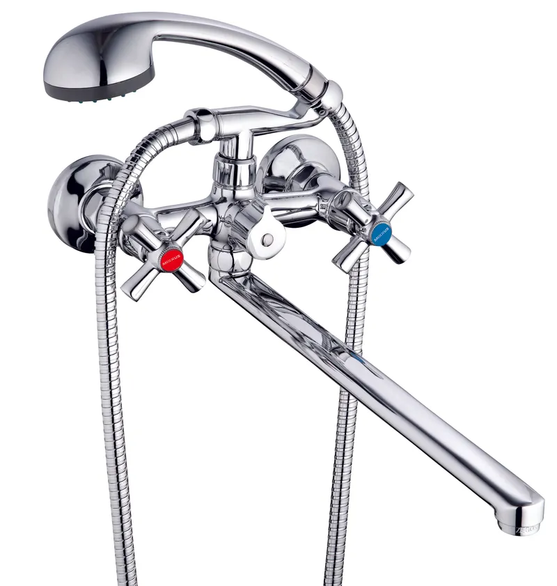 Змішувач для ванни Mixxus DMT7-B722 (плоский вилив) (MI6439), фото 1