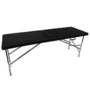 Косметологічна кушетка "Смарт" розкладна для бровіста, шугарингу, нарощування вій, салону краси, фото 2