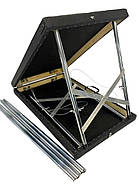 Косметологічна кушетка "Смарт" розкладна для бровіста, шугарингу, нарощування вій, салону краси, фото 3