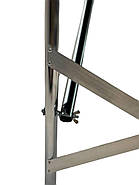 Косметологічна кушетка "Смарт" розкладна для бровіста, шугарингу, нарощування вій, салону краси, фото 4